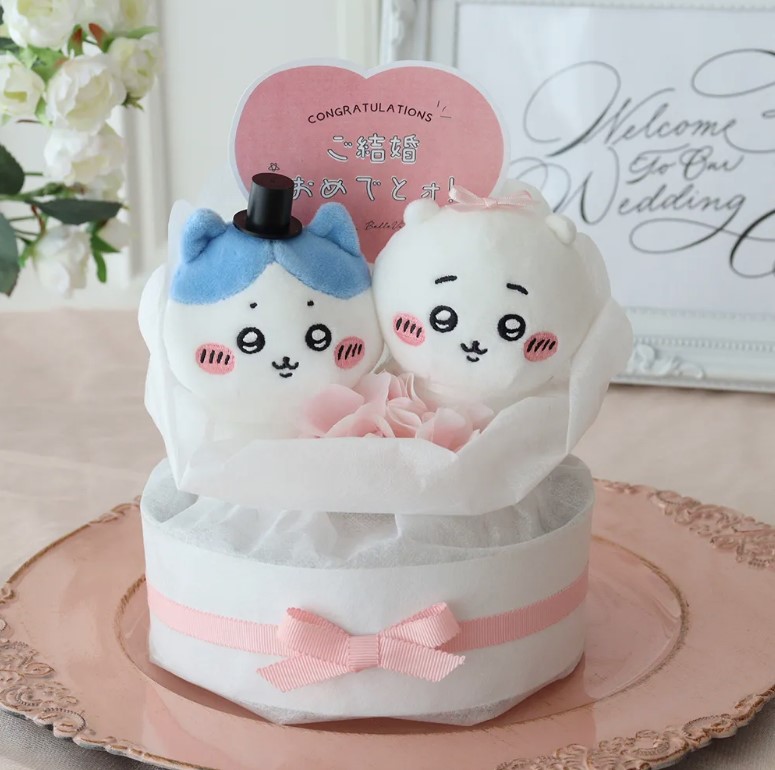 ベルビーのちいかわウェディングケーキ